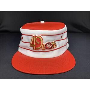 Vintage San Francisco 49ers Pillbox Snapback Hat - See Condition - P21
